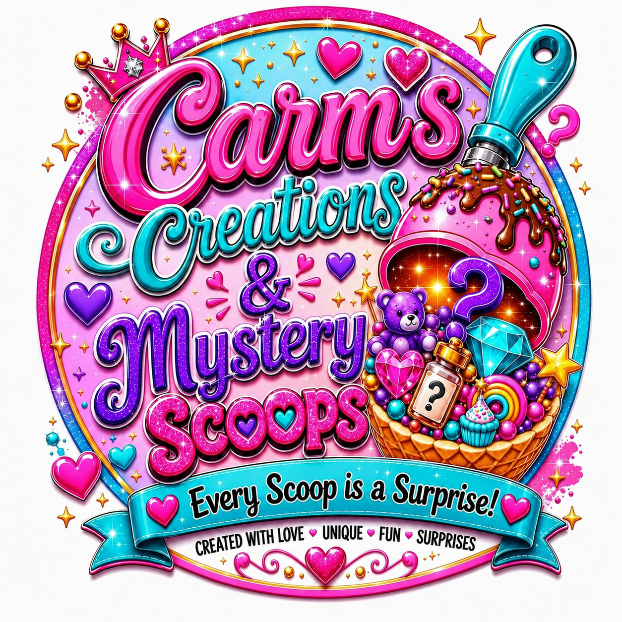 Carm's Creations and Mystery Scoops